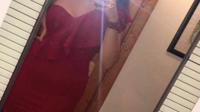 What do you think of my prom dress?