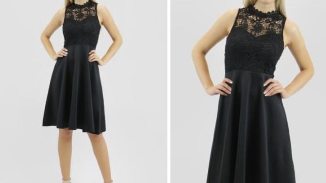 Is this navy dress a good outfit for a Church wedding?