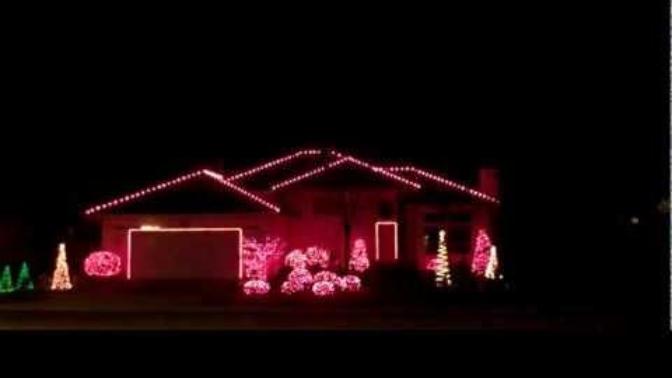 How do they set up those light shows like this i've seen them around Christmas time? is it by switches or something else?
