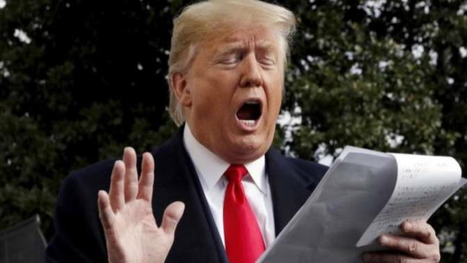 Why does Trump think that America has amnesia?