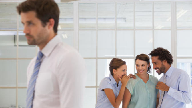 Girls, A girl at work rejected me. I became distant. Now she mocks me and/or ignores me. Why?