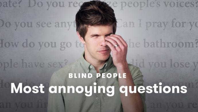 Would you ever consider dating a blind or deaf person?