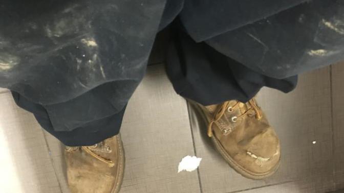 As a real man Idgaf. If nature calls, I am answering. What is wrong with taking a poop in a public restroom?