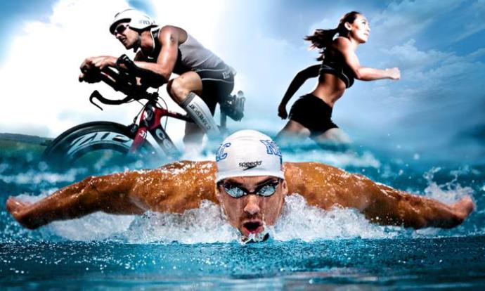 Ironman (ok, not a show, a legit competition of strength and endurance, but its a great image so Im using it)