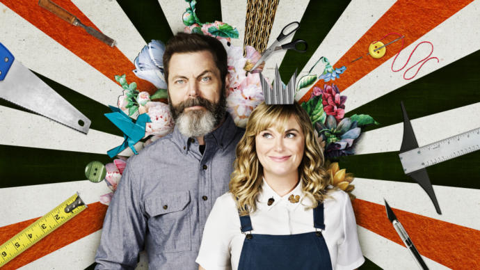 And even a crafting show - Amy Poehler and Nick Offerman hosting ‘Making It’