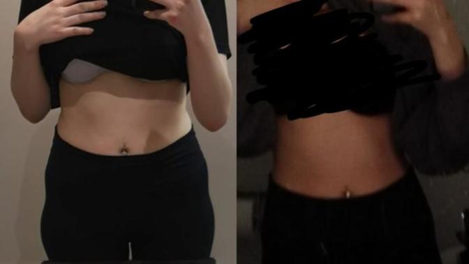 Does it look like I lost body fat?