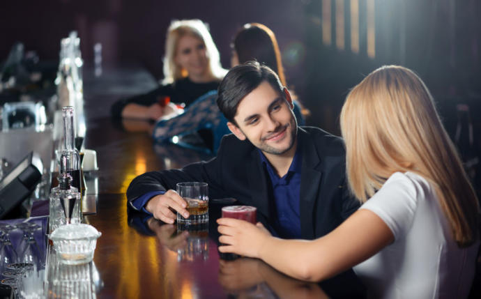 Girls, do you ever go to clubs just to get free drinks? Guys, do you buy girls drinks at these Pickup Clubs?