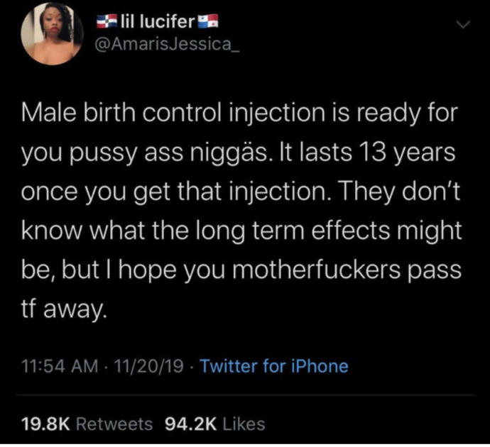 Thoughts on the statement 'men are trash'?