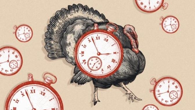 What time does your family eat Thanksgiving dinner?