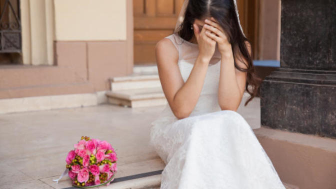 I was left at the altar today, any words of encouragement?