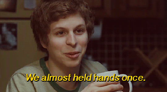 Assume that the shy guy looks more manly that Michael Cera!