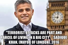 Why does Pakistani crime mayor Sadiq khan blame others for latest attack rather than the Pakistani community for pakistani Usman Khan terror attack?