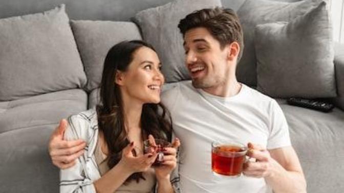 Do you share a hot drink with your partner when it's cold outside?