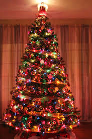 What colour are your Christmas lights on your tree?
