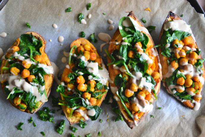 Have you ever eaten stuffed sweet potato?