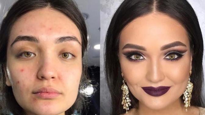Do you think 90% of a woman's beauty can be removed by a wet wipe?