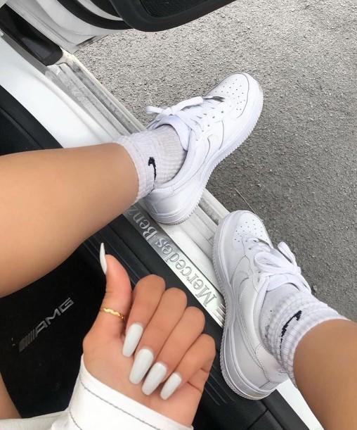 Long socks and sneakers: fine or weird?