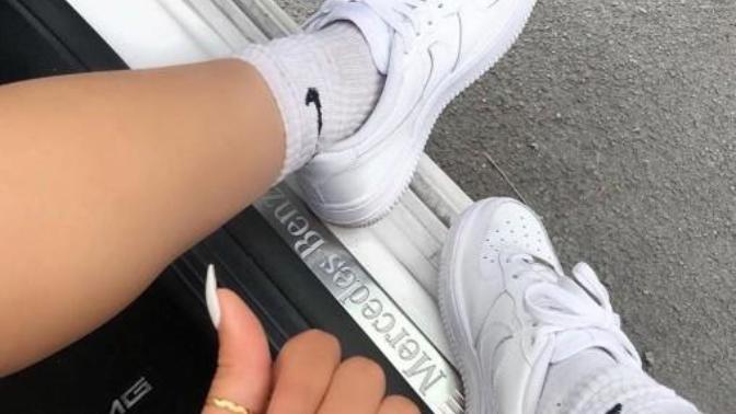 Long socks and sneakers: fine or weird?