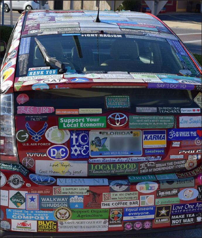 When a beautiful woman covers herself up with tattoos, is it the equivalent of putting bumper stickers all over a Ferrari?
