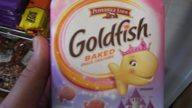 What do you think of princess goldfish crackers?