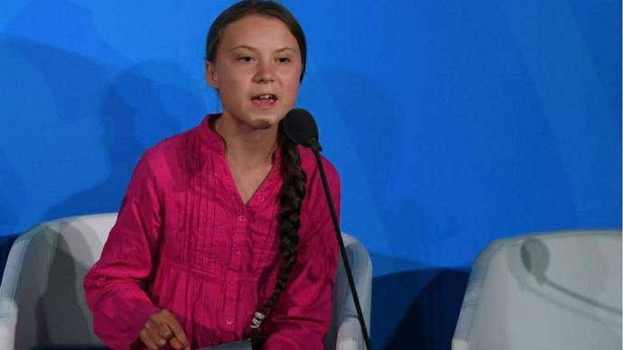 Greta Thunder, a young activist?