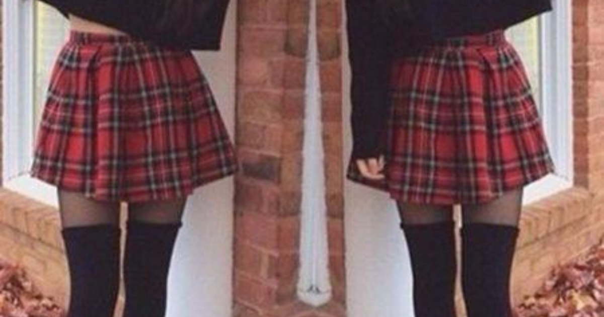 Are plaid skirts appropriate for a grown woman? GirlsAskGuys