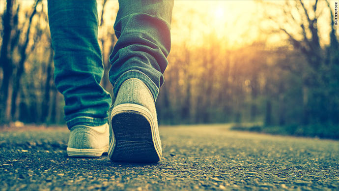 Does this ever happen to you when you take walks?