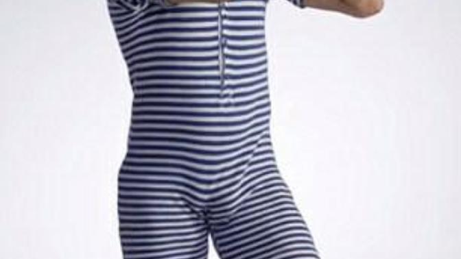 What do you think of the idea of a men's one piece bathing suit?