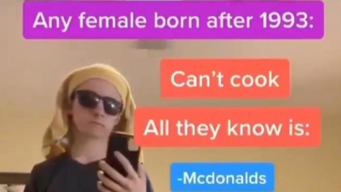 Does this picture portray modern day women accurately?