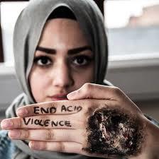Acid thrown on woman in London. Who would do such a thing?