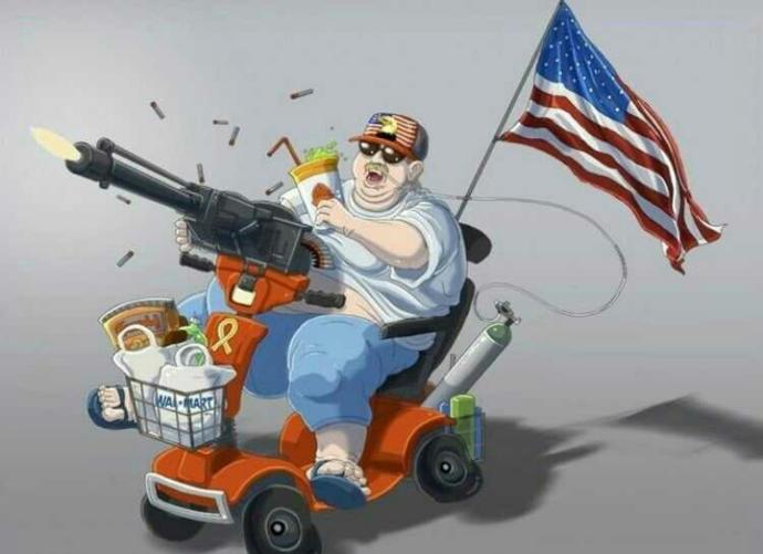 The world is laughing at America. Do we make it stop?