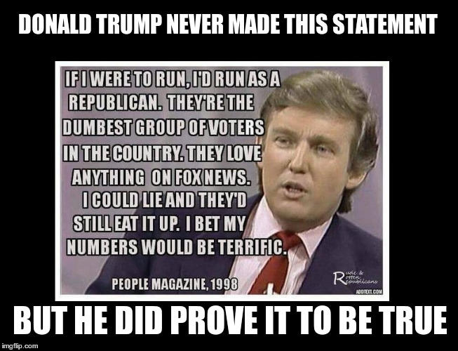 The world is laughing at America. Do we make it stop?