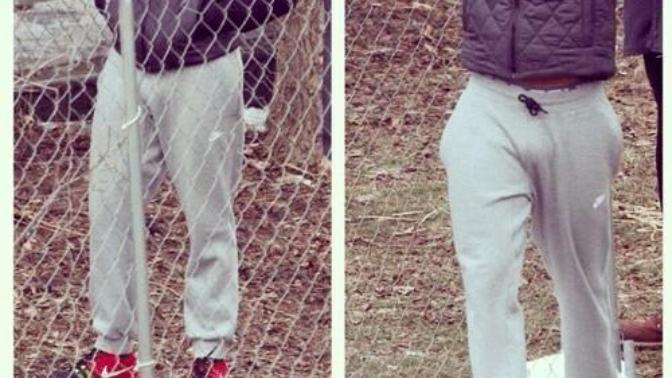 What do you think of grey sweats on guys?