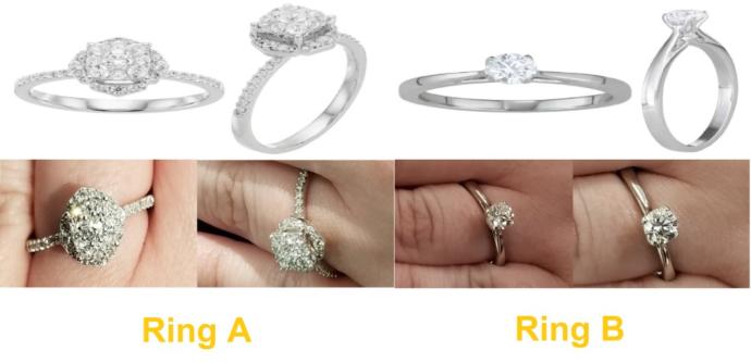 Which Engagement Ring do you think looks better?