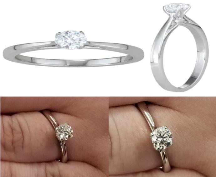 Which Engagement Ring do you think looks better?