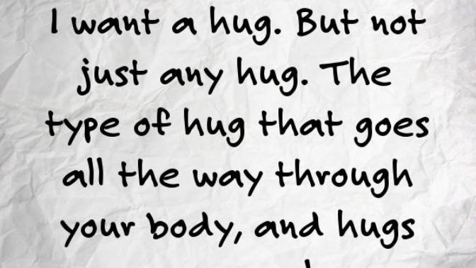 What can I do if I crave physical affection?