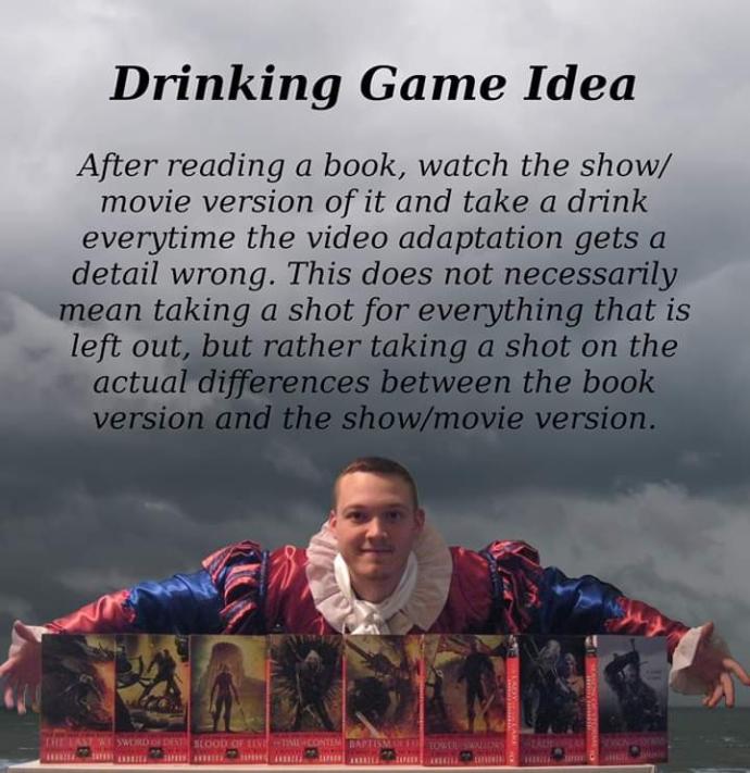 What do you think of this drinking game I came up with?