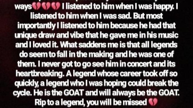 Juice Wrld has passed away. Thoughts?