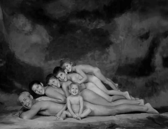 What is with these old family pictures from the 70s and what are they trying to say?