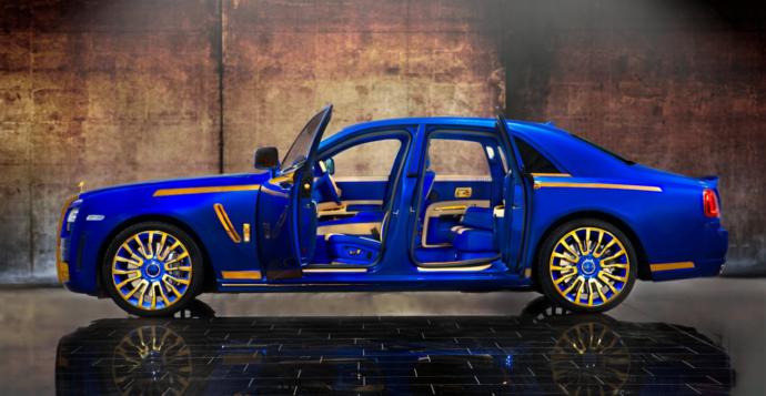 Mansory Rolls Royce Ghost Gold Edition