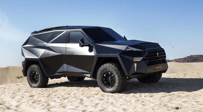 Karlmann King (a high-end custom made SUV, a ground stealth fighter)