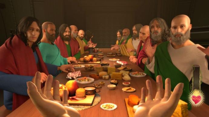 His mana is running out so he invites his friends for some sausage