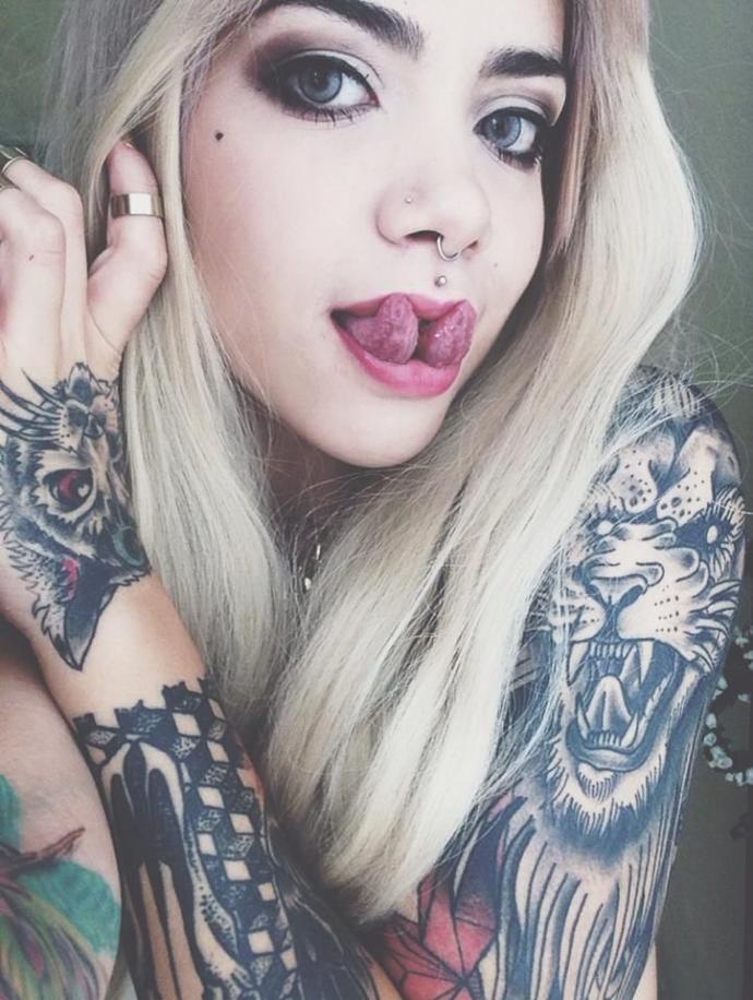 Do you think the split tongue is attractive?