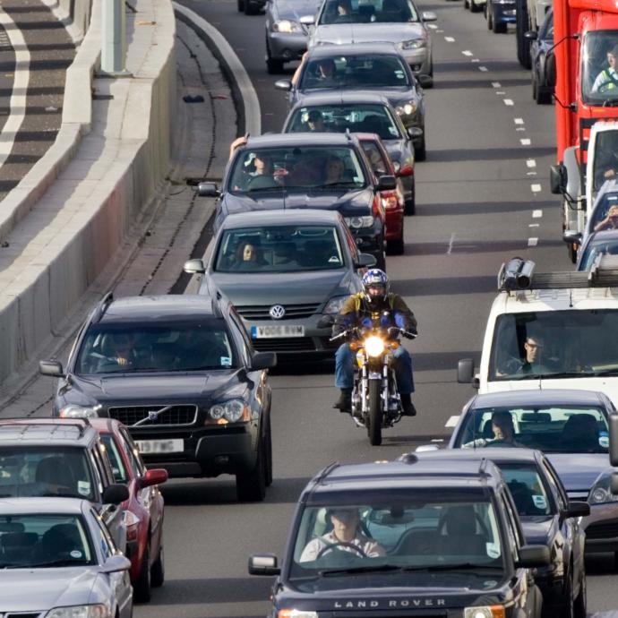 Which one is more dangerous: driving a car OR riding a motorcycle?