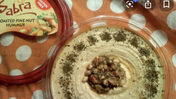 Is eating hummus with crackers healthy?