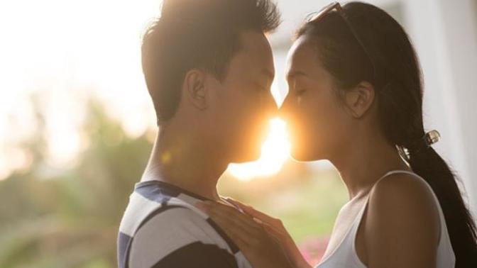 Do you believe that you get a spark/'take your breath away' moment when kissing someone that is right for you?