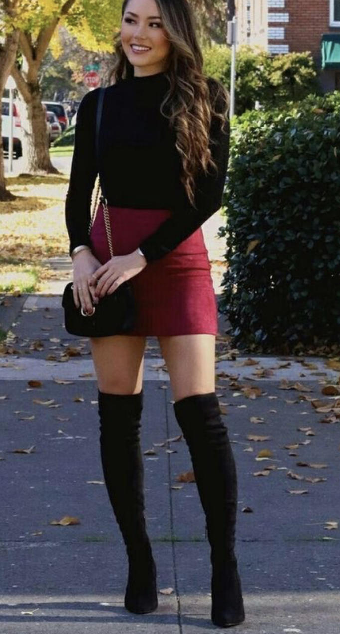Do you like thigh high boots? What impression do you get from them?