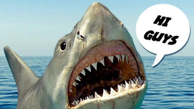 If you could describe the movie JAWS from the shark's perspective, how would you describe it?