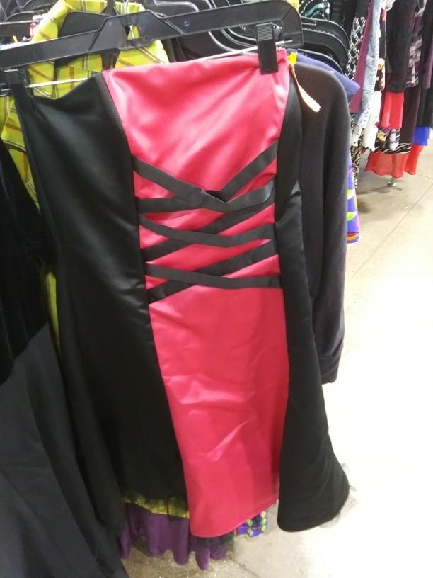 Which dress from Goodwill do you find the most interesting?