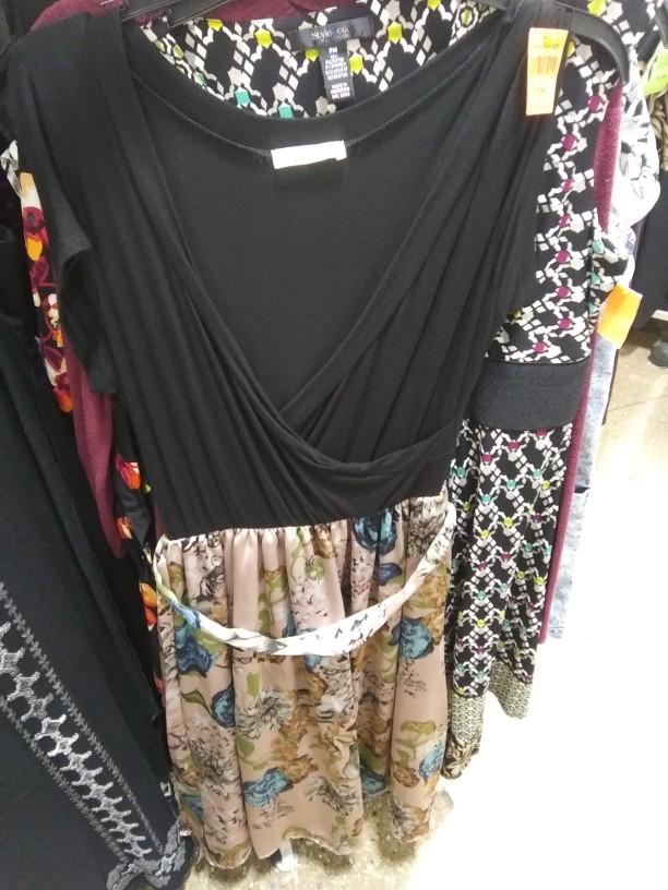 Which dress from Goodwill do you find the most interesting?